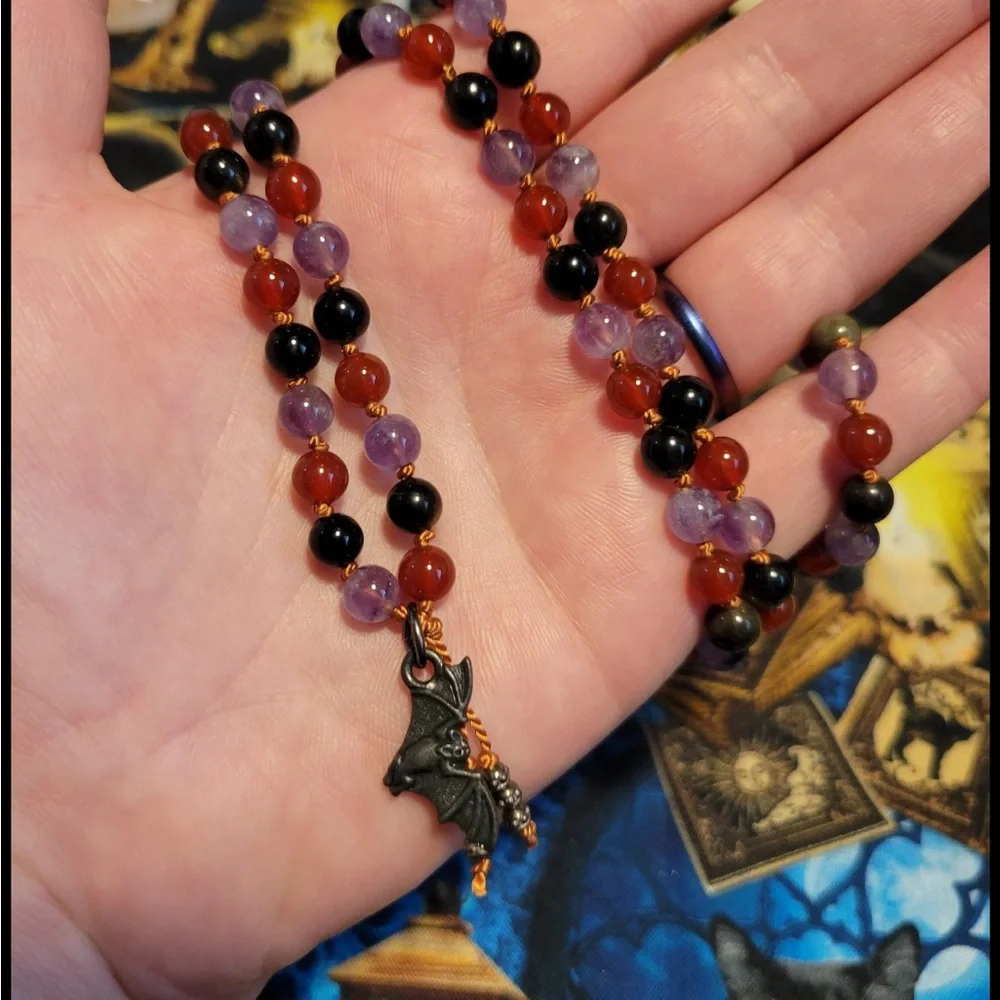 Handmade Mala Necklace - Picture 2 of 2